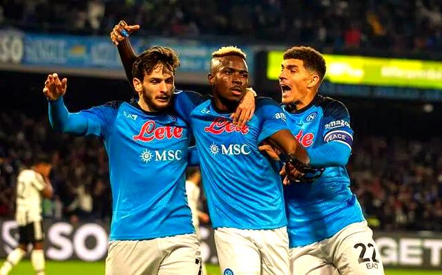 关于那不勒斯胜出，稳坐积分榜榜首的信息